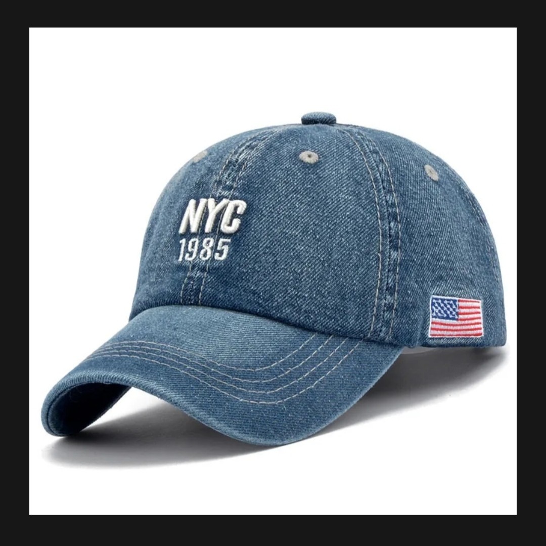 Denim unisex cap 2