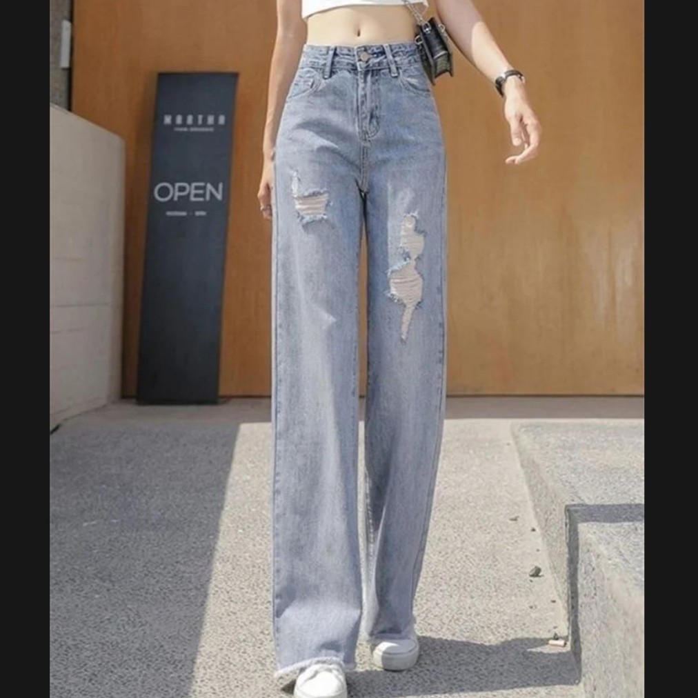 Female jeans baggy pant 2